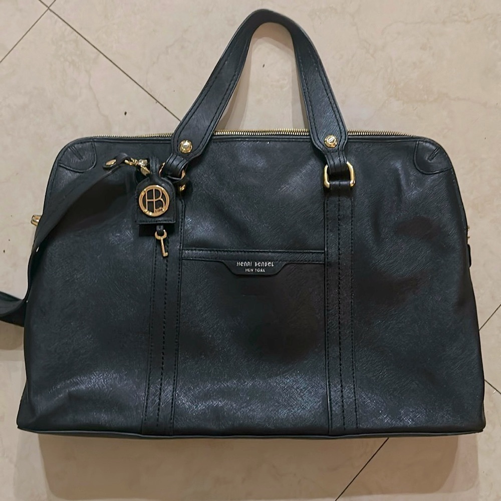 Henri Bendel W57th Travel Briefcase monogrammed